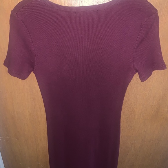 Maroon Brandy Melville Dress - Picture 4 of 5